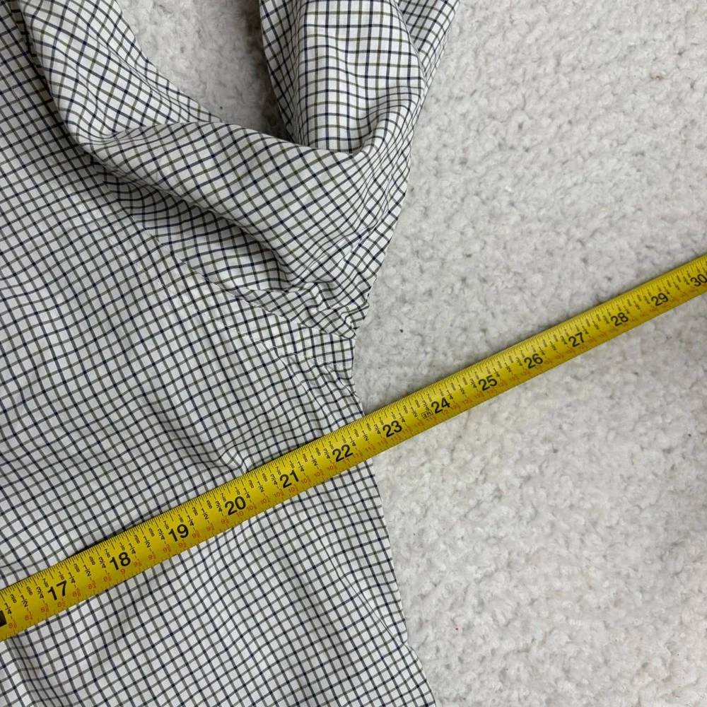 Polo Ralph Lauren Regent Classic Fit Check Shirt Mens 15.5 32/33 Navy Green